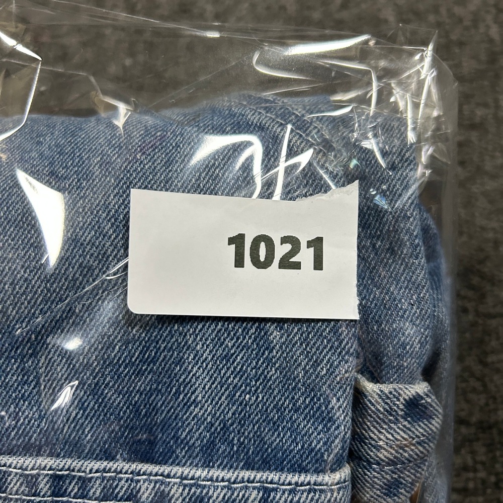McCormick Farmall Carpenter Jeans Mens 32x30 Blue Light Wash Excellent Utility - Picture 6 of 6